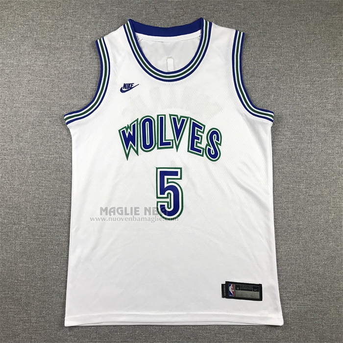 Maglia
 Anthony Edwards NO 5 Bambino
 Minnesota Timberwolves Classic 2023-24 Bianco
